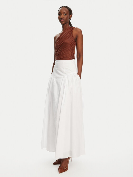 BARDOT BARDOT Gonna maxi Amorette 59863SB Bianco Regular Fit