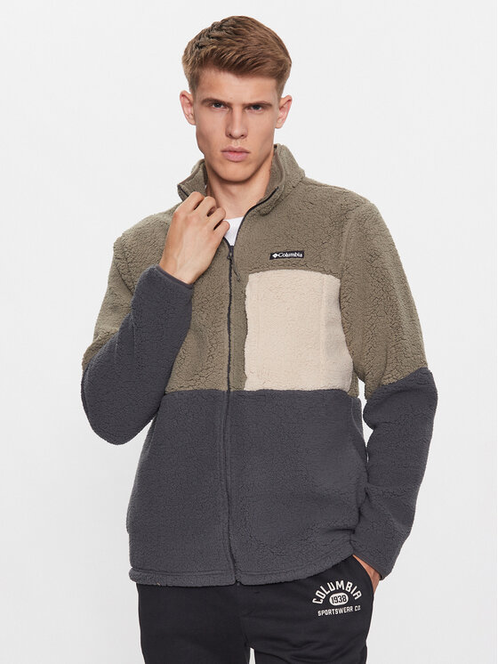 Columbia Columbia Fleecejacke Mountainside™ Heavyweight Fleece Grün Regular Fit