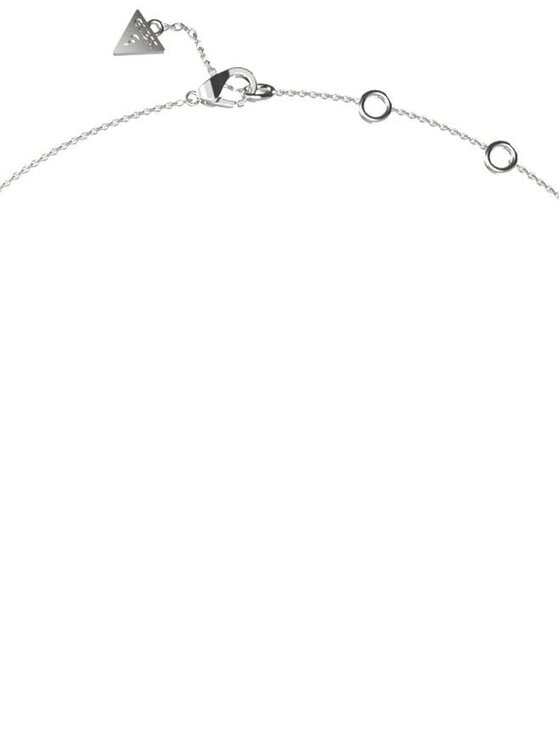 Guess Guess Naszyjnik JUBN04646JW Srebrny