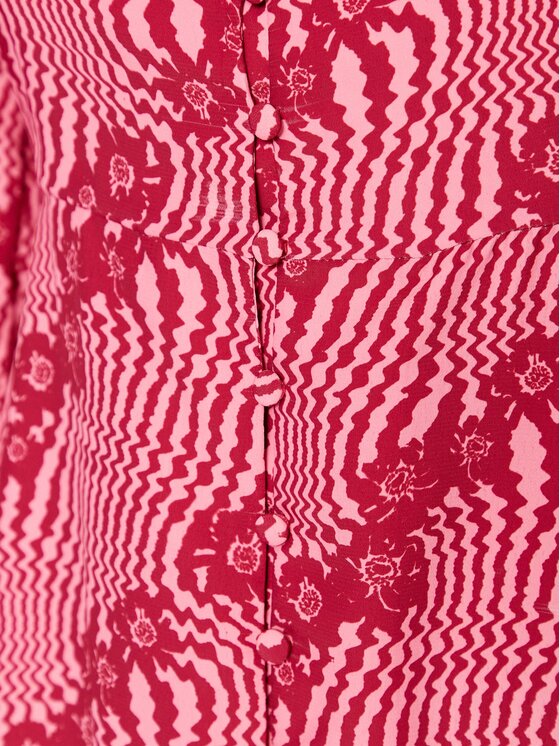 Glamorous Glamorous Vsakodnevna obleka TM0157A Rdeča Regular Fit