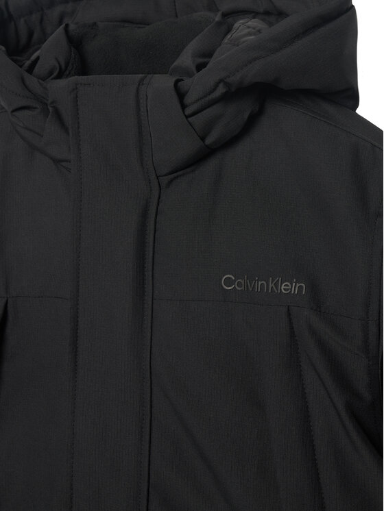 Calvin Klein Jeans Calvin Klein Jeans Geacă Back To School LVCKTJM17B Negru Regular Fit