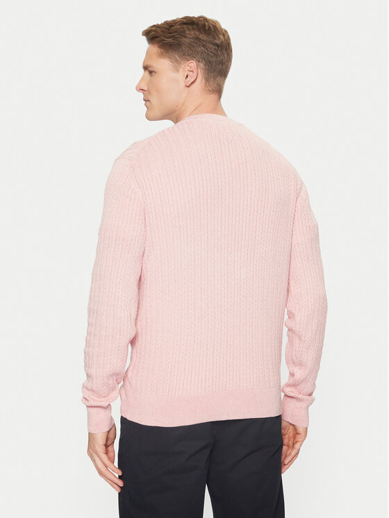 Tommy Hilfiger Pullover MW0MW37400 Rosa Slim Fit Modivo