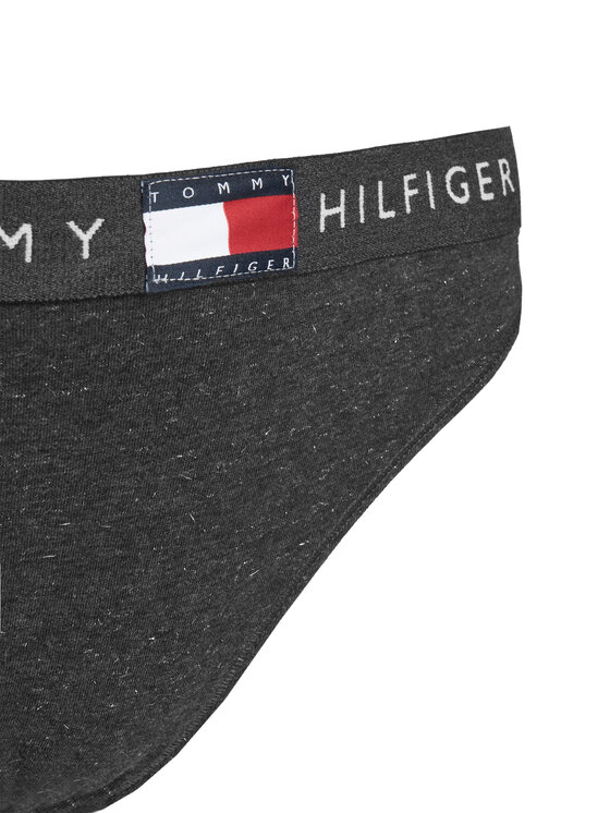 Tommy Hilfiger Tommy Hilfiger Бикини тип прашка UW0UW06227 Сив