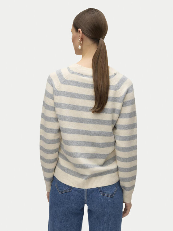 Vero Moda Vero Moda Пуловер Doffy 10201022 Бежов Regular Fit