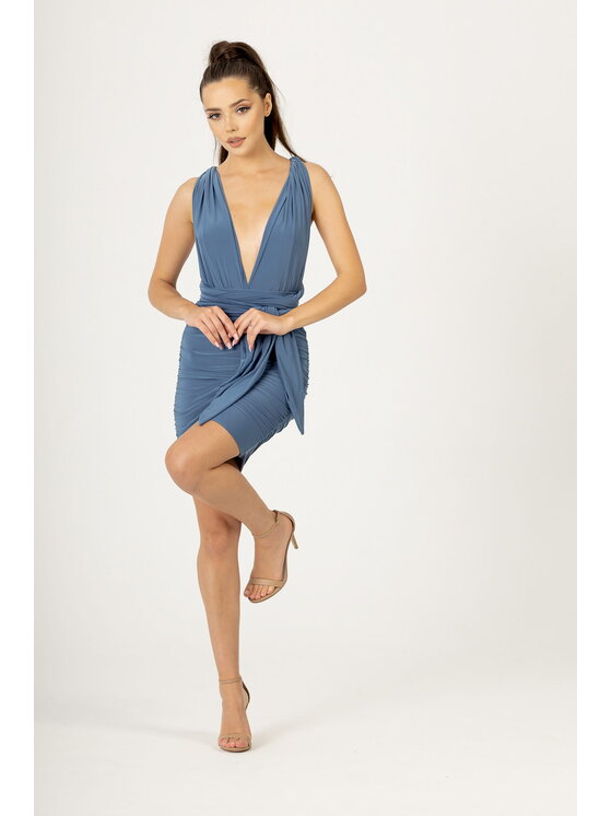 Aurora Aurora Abito da cocktail Aria multiway Blu Feminine Fit