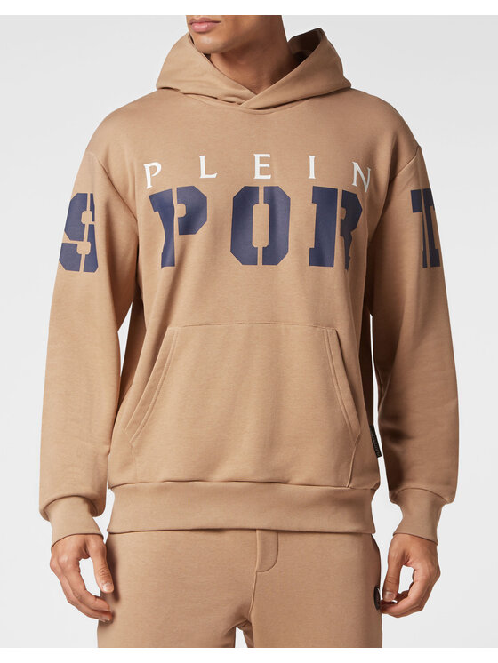 Plein Sport Plein Sport Bluza 853 Beżowy Regular Fit