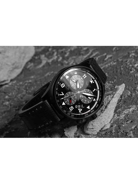 Vostok Europe Vostok Europe Zegarek 6S30-325C744 Czarny