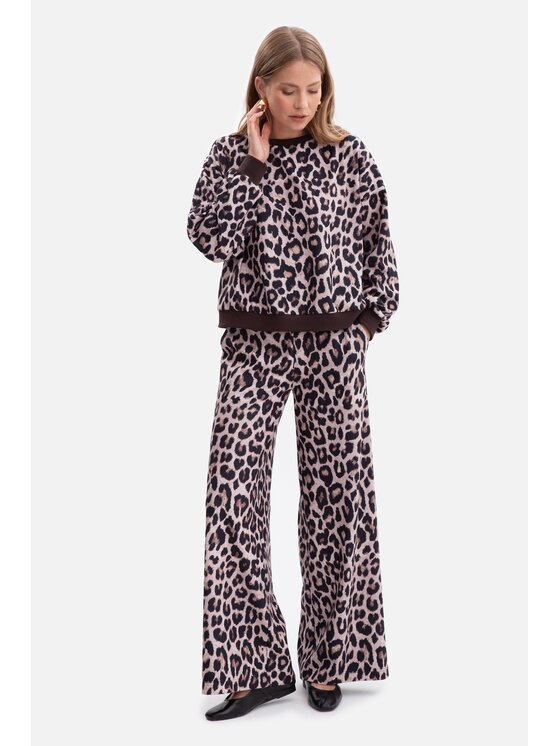 BeWear BeWear Kuloty b302 Brązowy Baggy Fit
