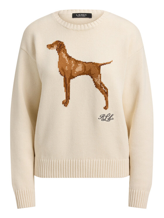 LAUREN RALPH LAUREN LAUREN RALPH LAUREN Пуловер 200P14120001 Кремав Regular Fit