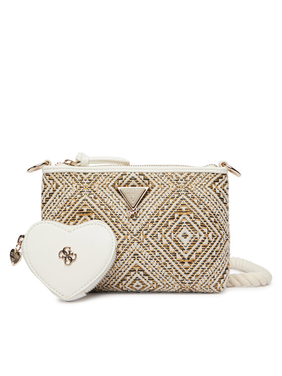 Guess Guess Дамска чанта J6GZ09 WO700 Бежов