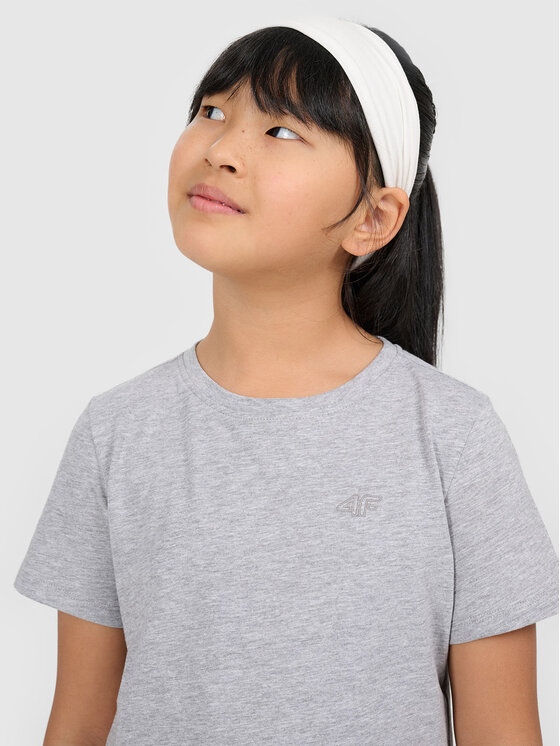 4F 4F T-Shirt NOS Szary Oversize