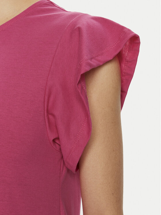 Vila Vila Kleid für den Alltag Summer 14087542 Rosa Loose Fit