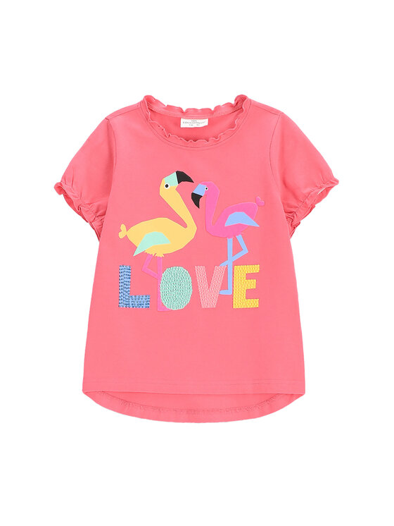 Coccodrillo Coccodrillo Tricou WC5143203TGK Roz Regular Fit