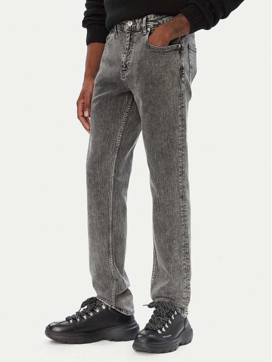 Karl Lagerfeld Jeans Karl Lagerfeld Jeans Τζιν B4M10025 Σκούρο γκρι Slim Fit
