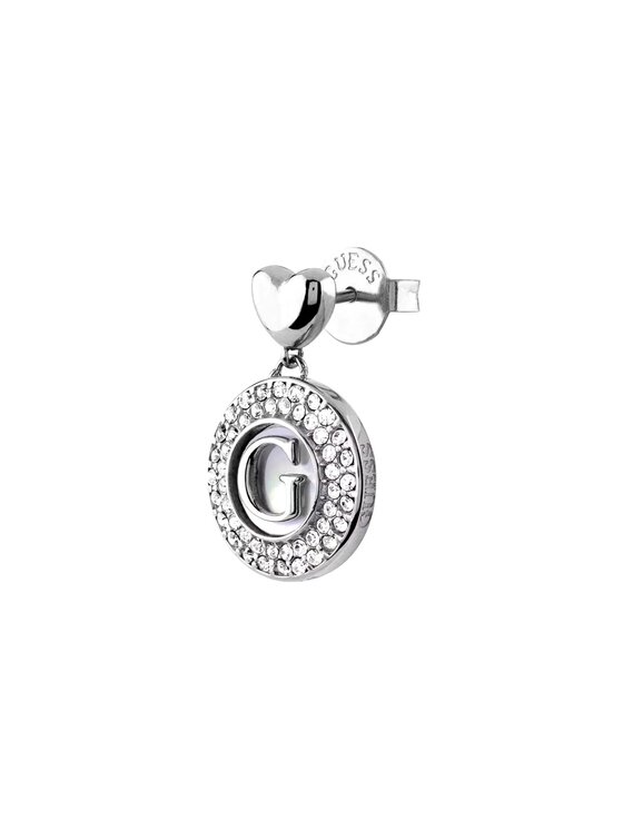 Guess Guess Kolczyki JUBE06209JW Srebrny