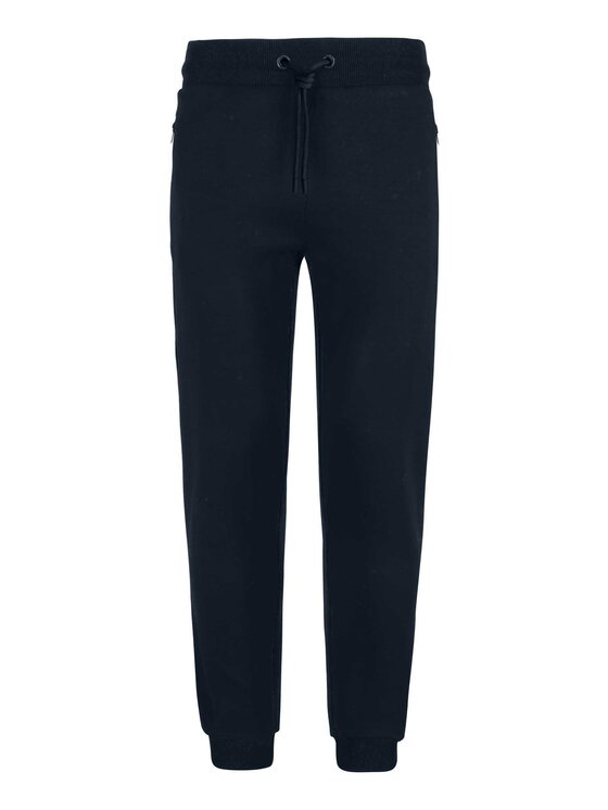 Volcano Volcano Spodnie dresowe N-BEN Granatowy Regular Fit