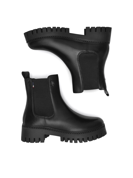 U.S. Polo Assn. U.S. Polo Assn. Боти тип челси ZUMBA001W/DLE1 Черен