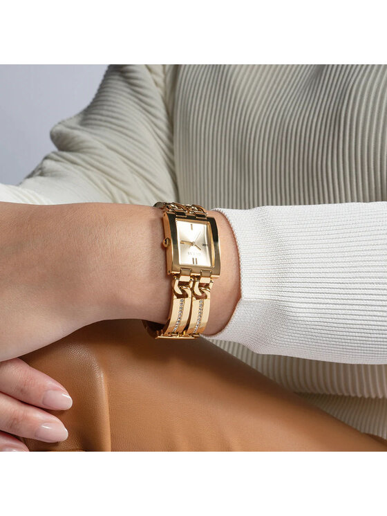 Guess Guess Hodinky GW0668L2 Zlatá