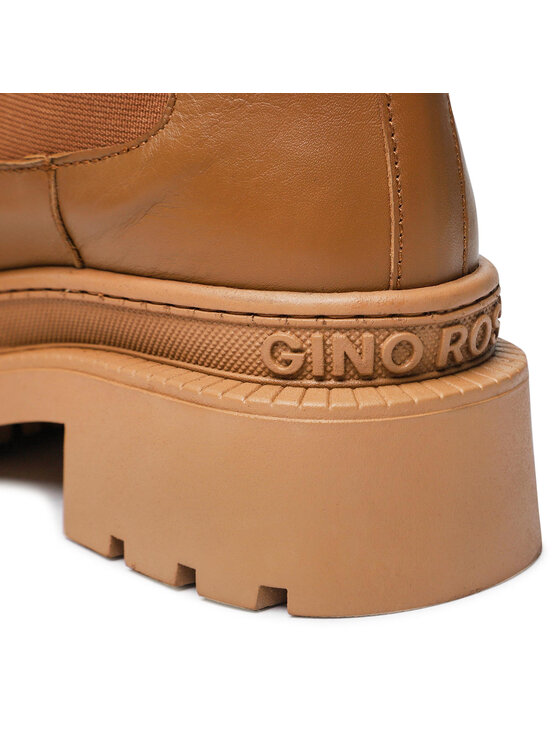 GINO ROSSI Gino Rossi Μποτάκια με λάστιχο 222FW104 Καφέ