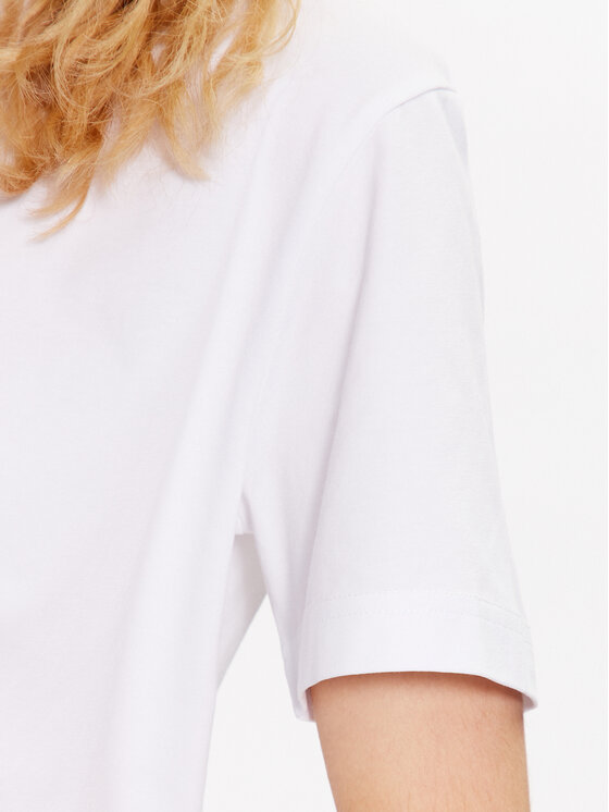 Iceberg Iceberg T-Shirt 23EI1P0F013639A Biały Regular Fit