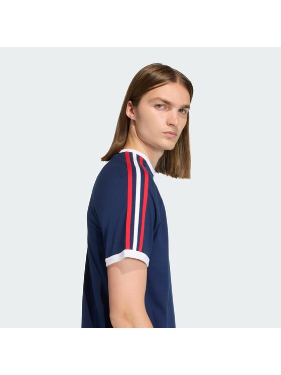 adidas adidas T-Shirt 3-Stripes KC8636 Dunkelblau Regular Fit