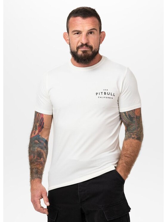PITBULL PITBULL T-Shirt AUTOMATIC Biały Regular Fit