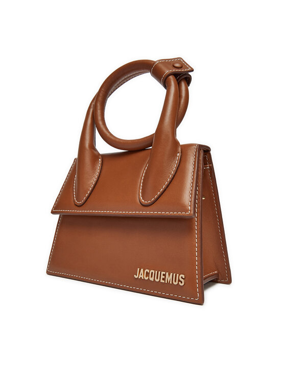 JACQUEMUS JACQUEMUS Torbica Le Chiquito Noeud 213BA005-3072 Smeđa