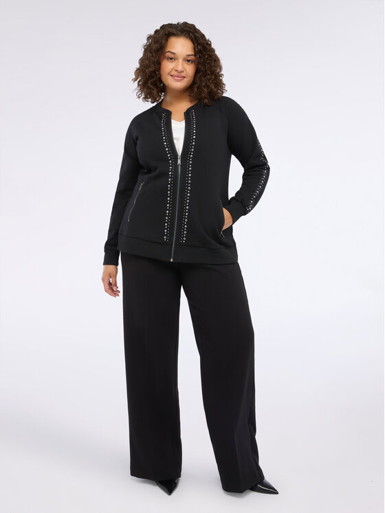Fiorella Rubino Fiorella Rubino Felpa G857L008685N033 Nero Regular Fit