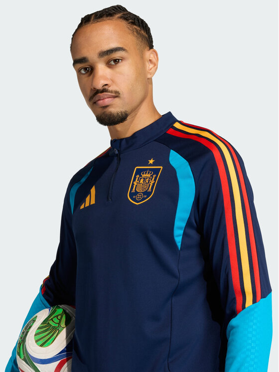 adidas adidas Bluza techniczna Spain 26 Tiro Training Niebieski jasny Slim Fit