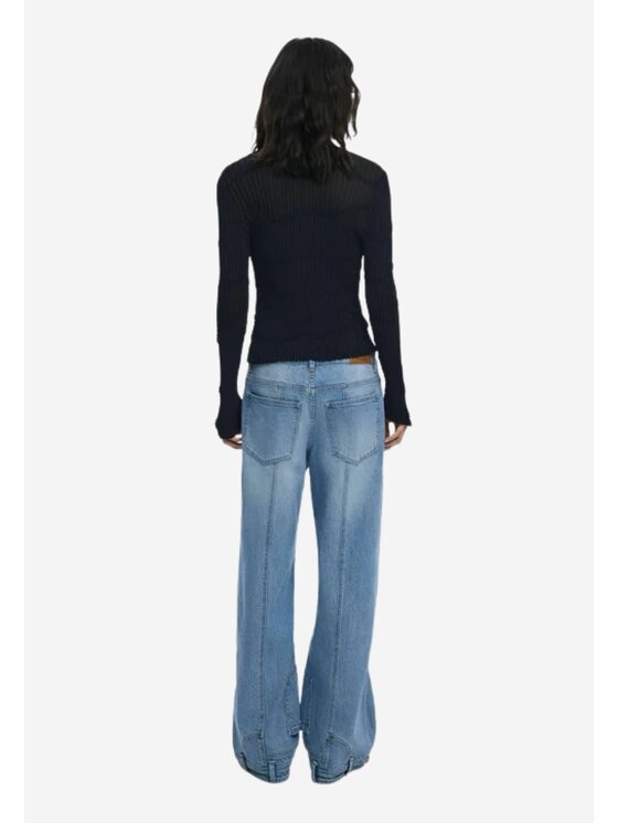 Desigual Desigual Cardigan JERS_GINEBRA Nero Slim Fit