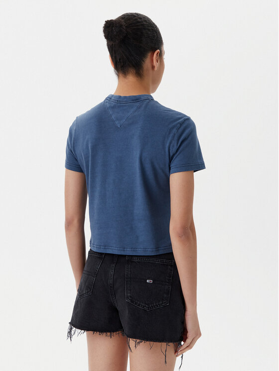 Tommy Jeans Tommy Jeans T-Shirt Varsity DW0DW20317 Dunkelblau Regular Fit