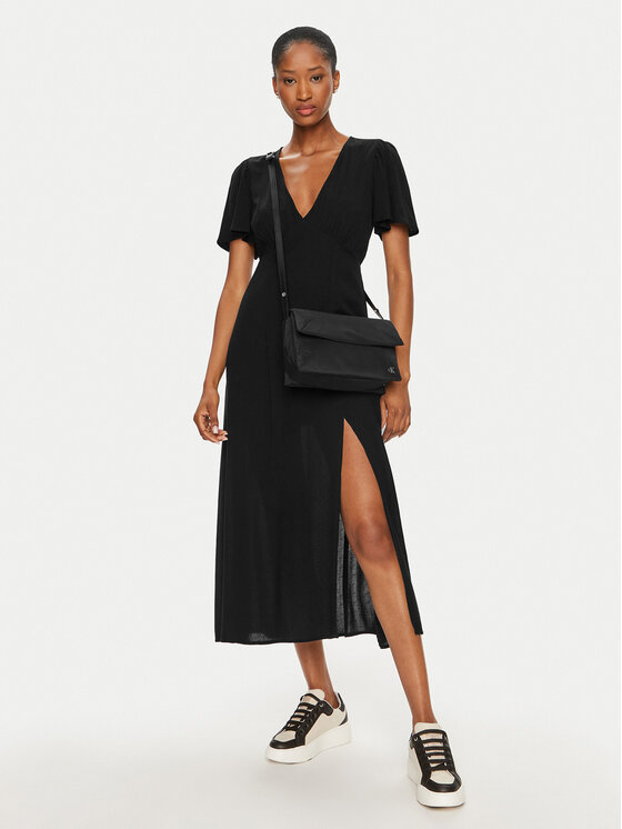 Billabong Billabong Igapäevane kleit Jet Set EBJWD00134 Must Regular Fit