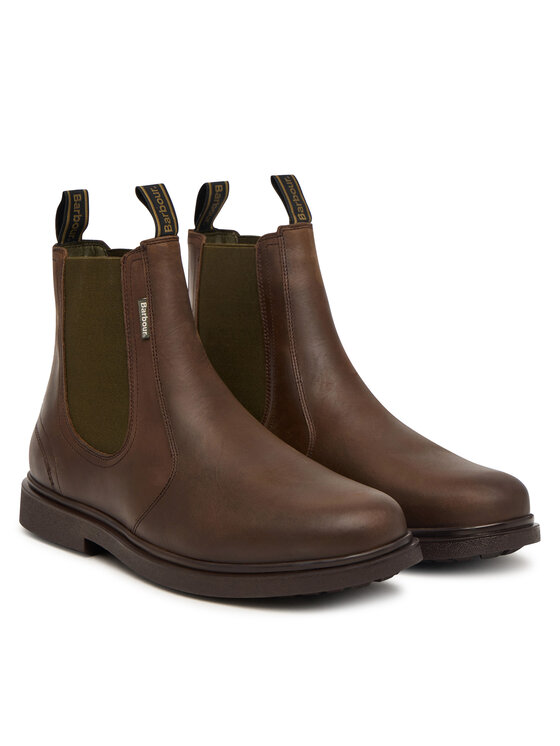 Barbour Barbour Ghete Jodhpur Hae Chelsea Boot MFO0815BR99 Maro închis