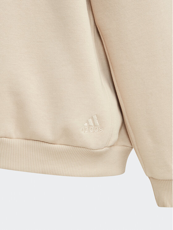 adidas adidas Felpa Fleece IB3233 Beige Loose Fit