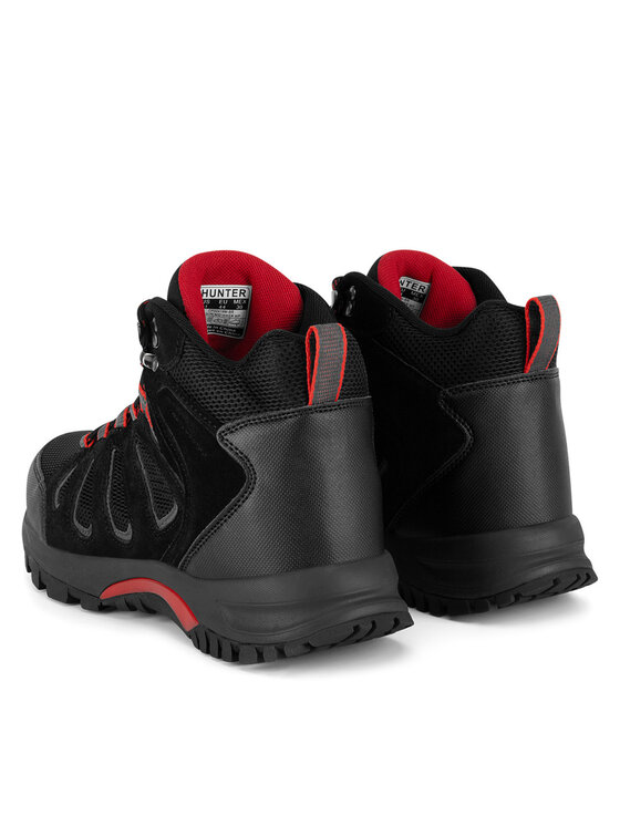 Hunter Hunter Bakancs MASON MID HIKER WP Fekete