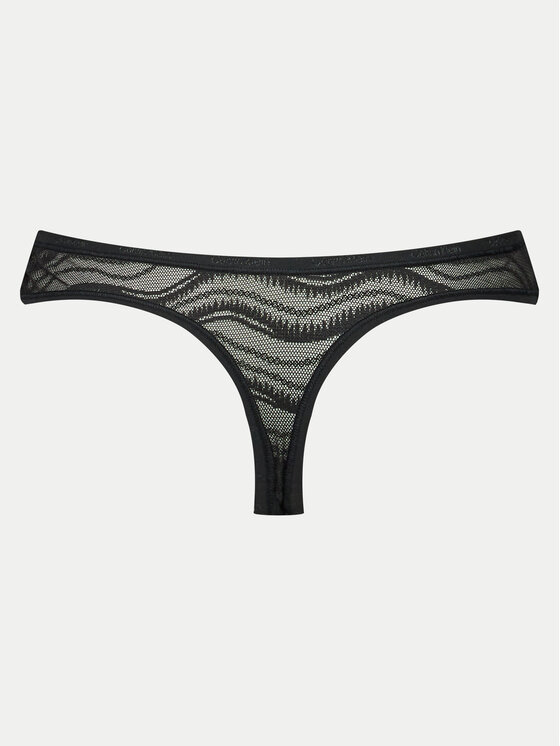 Calvin Klein Underwear Calvin Klein Underwear Στρίνγκ 000QD3971E Μαύρο
