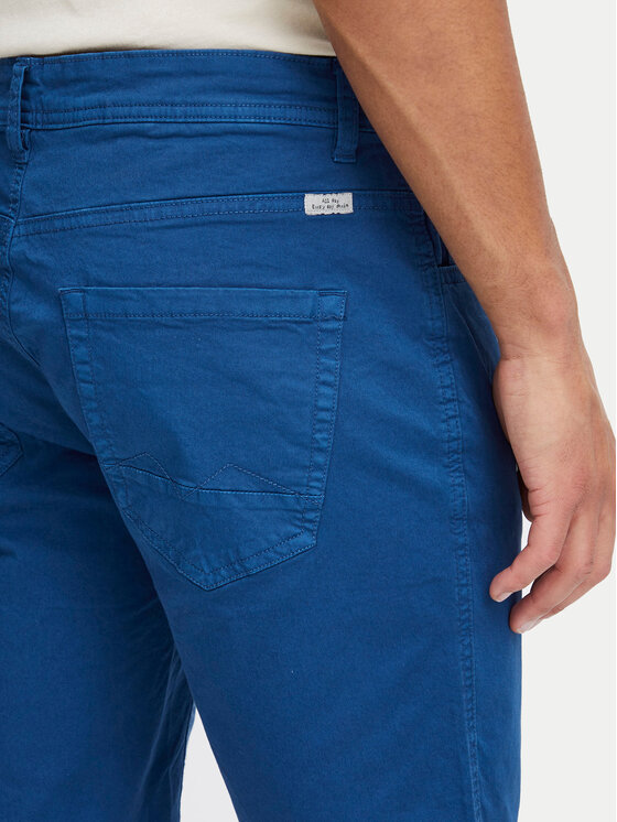 Blend Blend Bavlnené šortky 20716713 Tmavomodrá Slim Fit