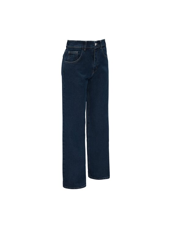 La Mania La Mania Jeansy JANE Granatowy Classic Fit