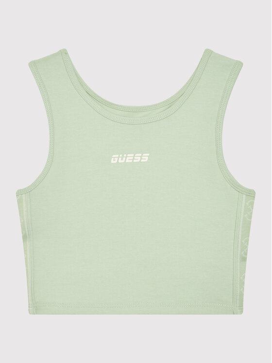 Top J2GI31 KABR0 Verde Regular Fit