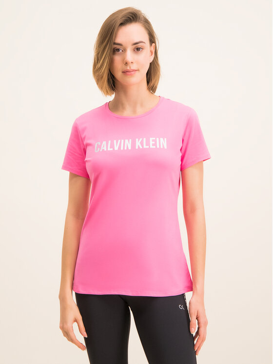 Rozowa koszulka calvin klein clearance