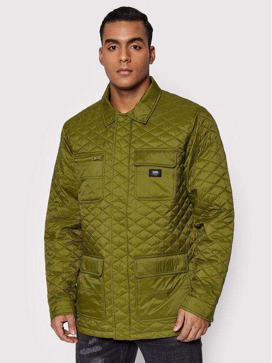 Vans Prechodná bunda Drill Chore VN0A5FPB Zelená Regular Fit