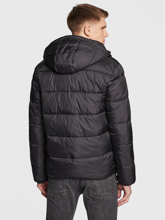 Giubbotto piumino SHQ17079 Nero Regular Fit