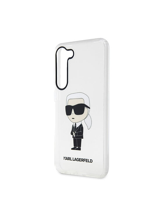 KARL LAGERFELD KARL LAGERFELD Etui na telefon Ikonik Karl Przezroczysty