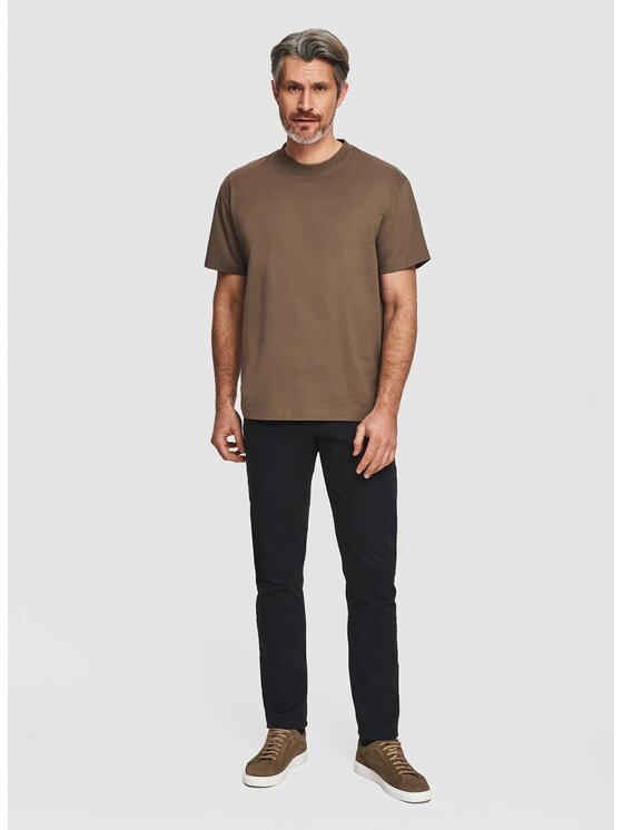 Pako Lorente Pako Lorente T-Shirt P26SF-TT-003 Brązowy Oversize