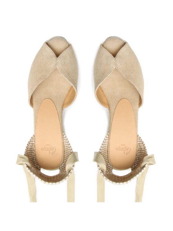 Castañer Castañer Espadrilles Bilina/6/002 023003-2017 Bézs