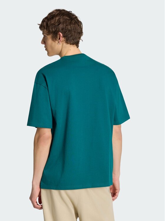 adidas adidas T-Shirt 165394 Zielony Loose Fit
