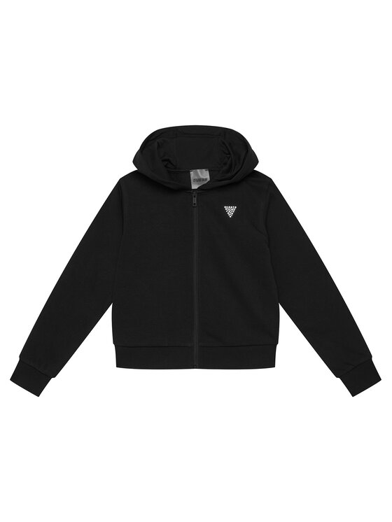 Guess Hanorac J6GQ07 KF712 Negru Relaxed Fit