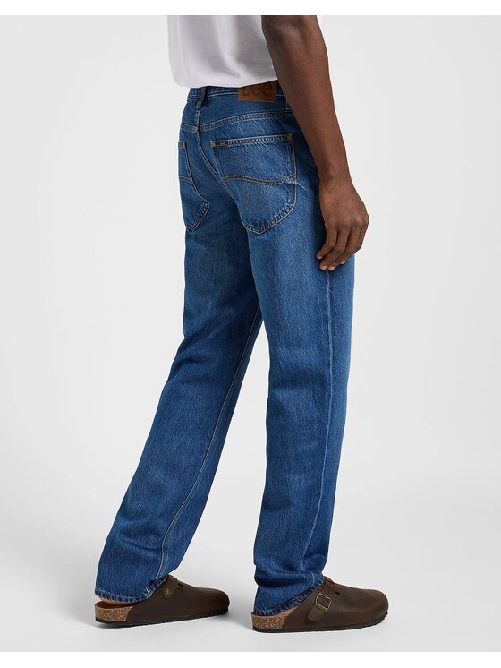 Lee Lee Jeansy WEST Niebieski Loose Fit