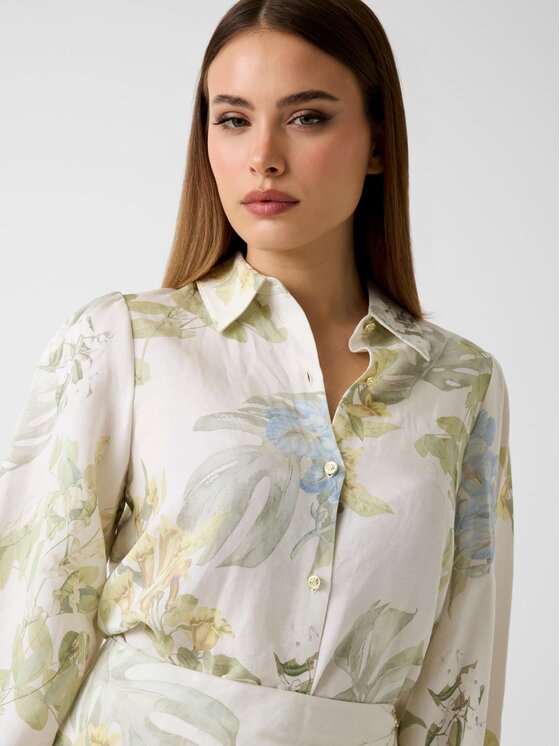 Guess Guess Top 181123 Zielony Classic Fit