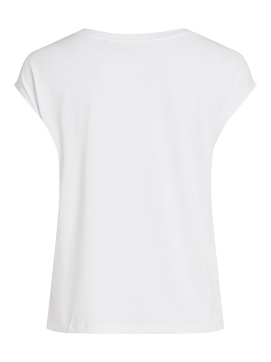 Vila Vila T-Shirt Modala 14074847 Weiß Relaxed Fit